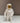 Astronaut Statuette, White/Gold